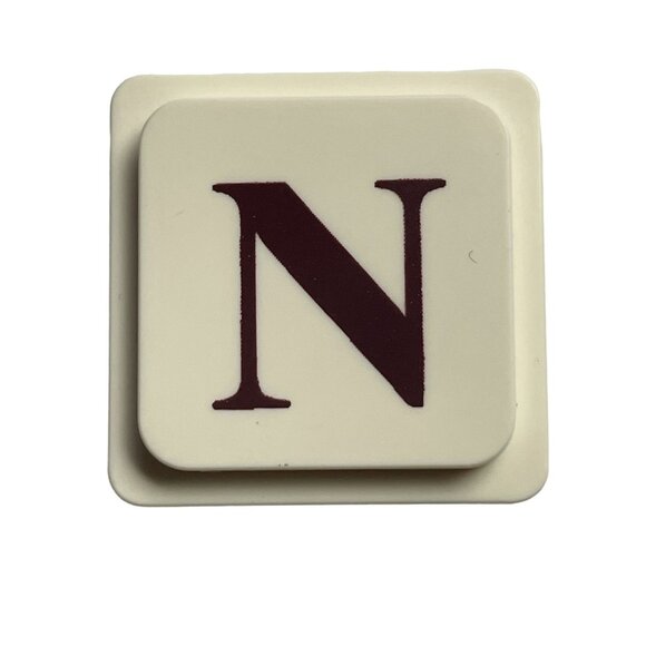 UpWords 3D Letter N Tile Replacement Stacking Word Game Piece 1988 Edition u Vin - Picture 1 of 2